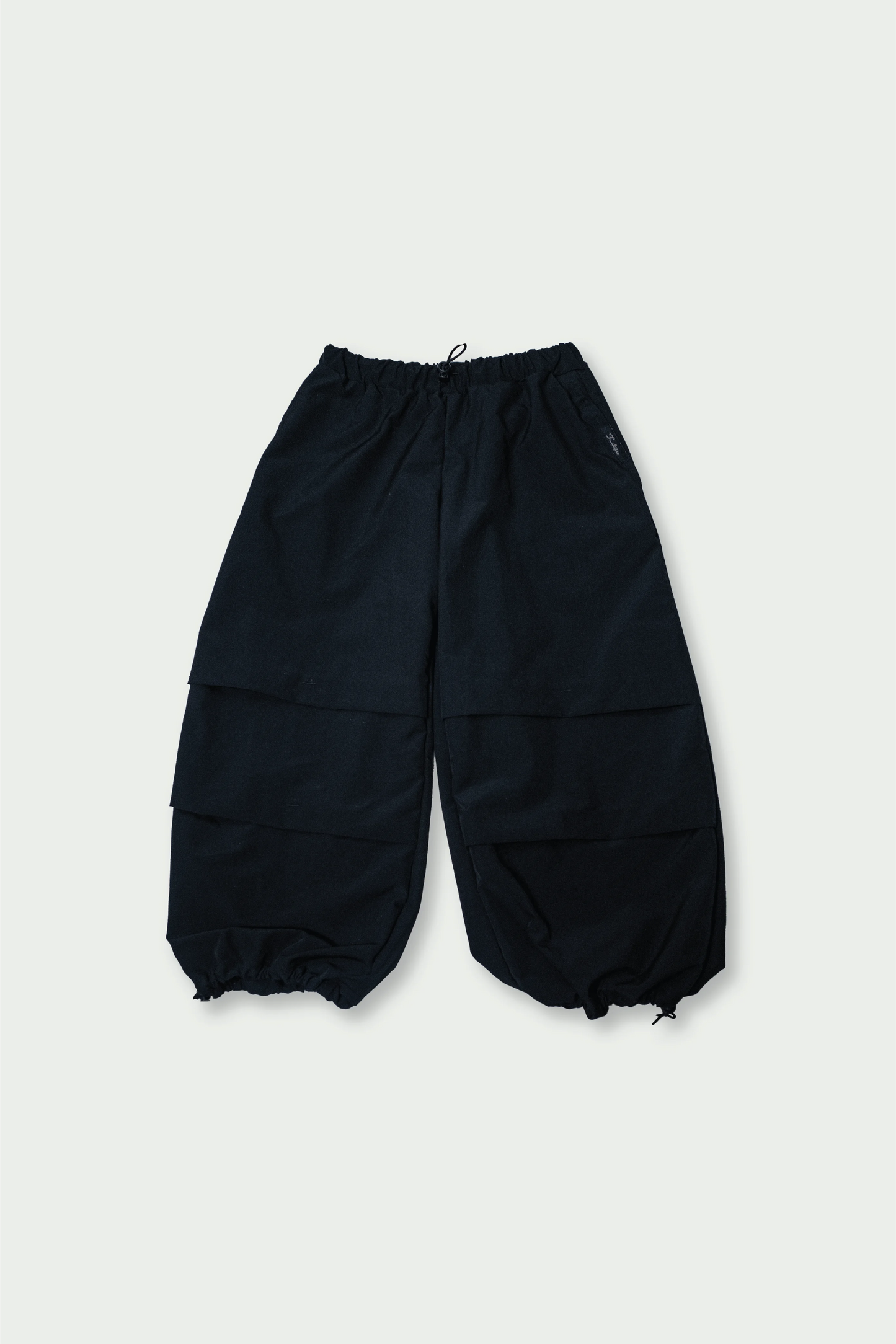 Kids' Black Cargo Pants – Adjustable Hem Jogger Style