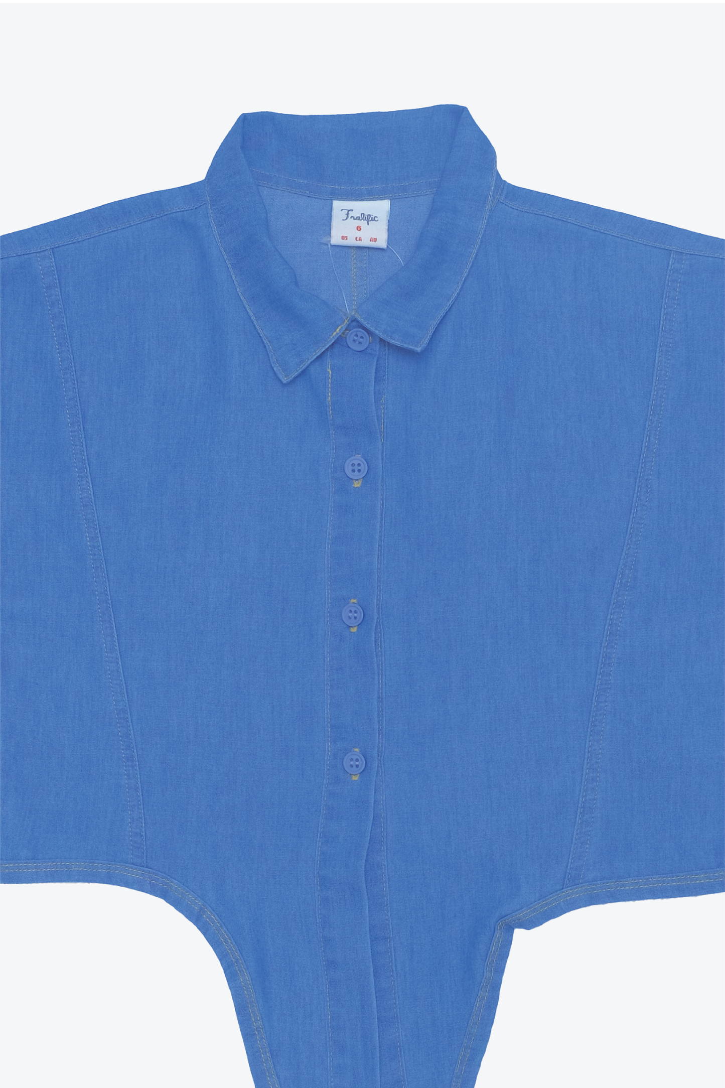 Chambray Blouse for Girls Kids