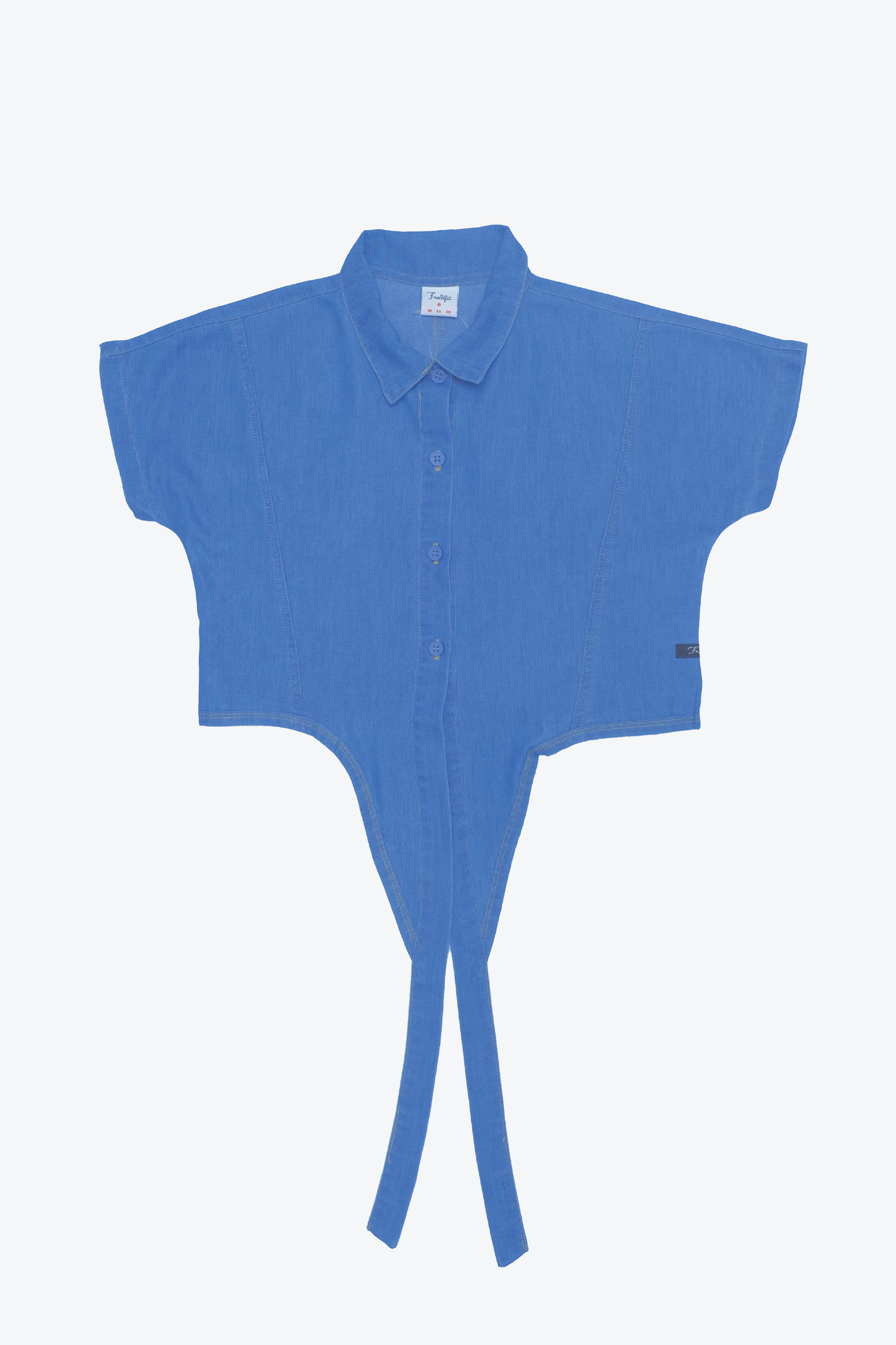 Chambray Blouse for Girls Kids