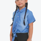 Chambray Blouse for Girls Kids