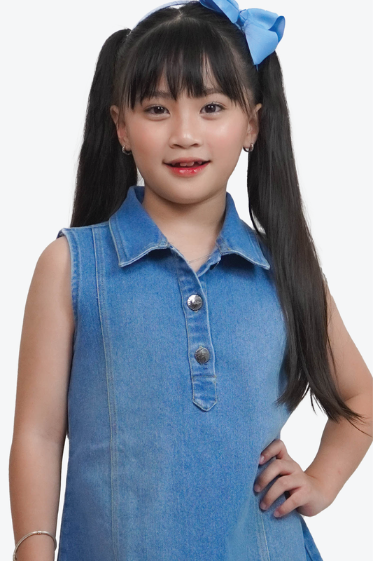 Denim Dress for Girls Kids