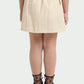 Beige Skirt for  Girls Kids