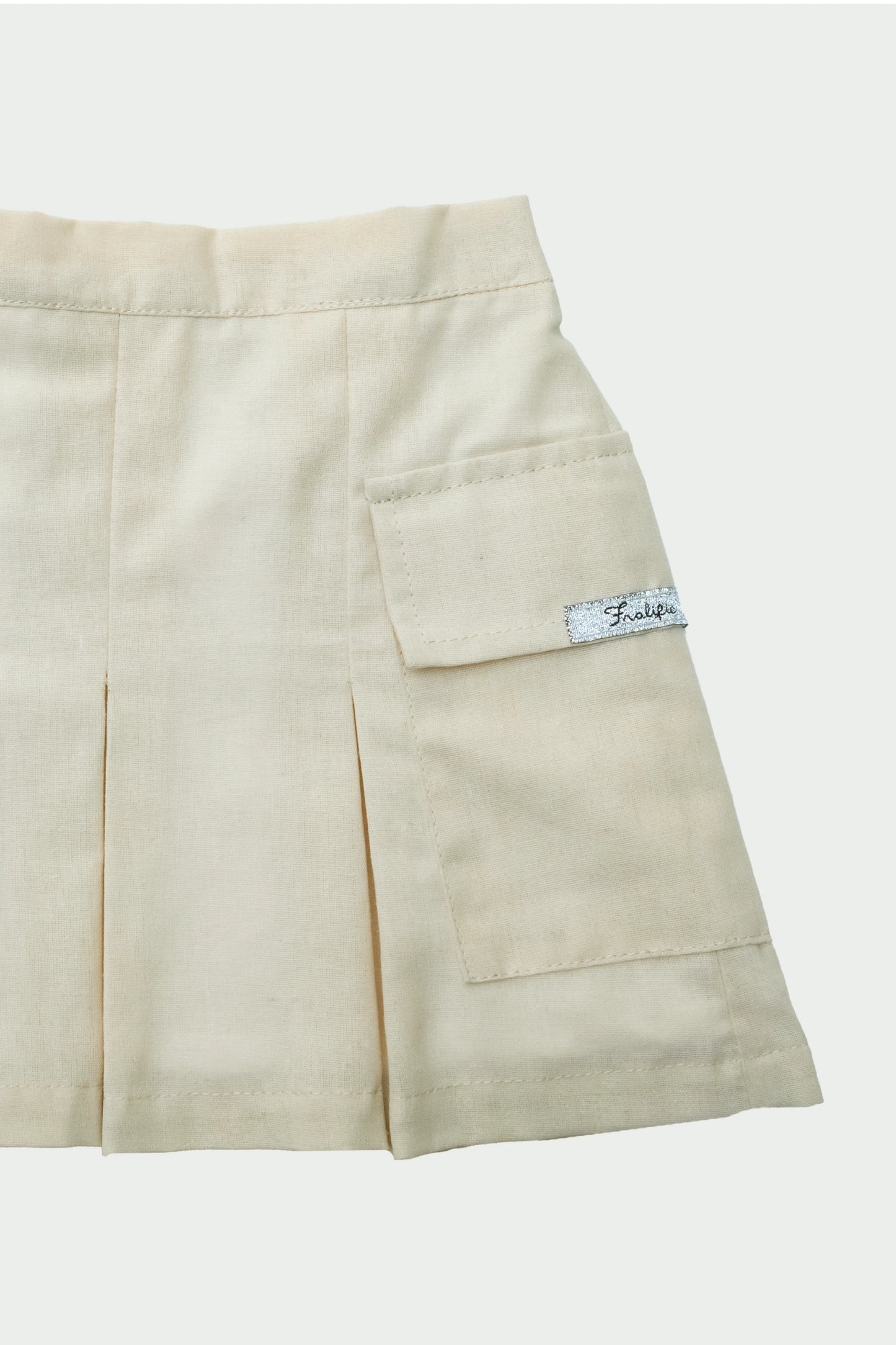 Beige Skirt for  Girls Kids